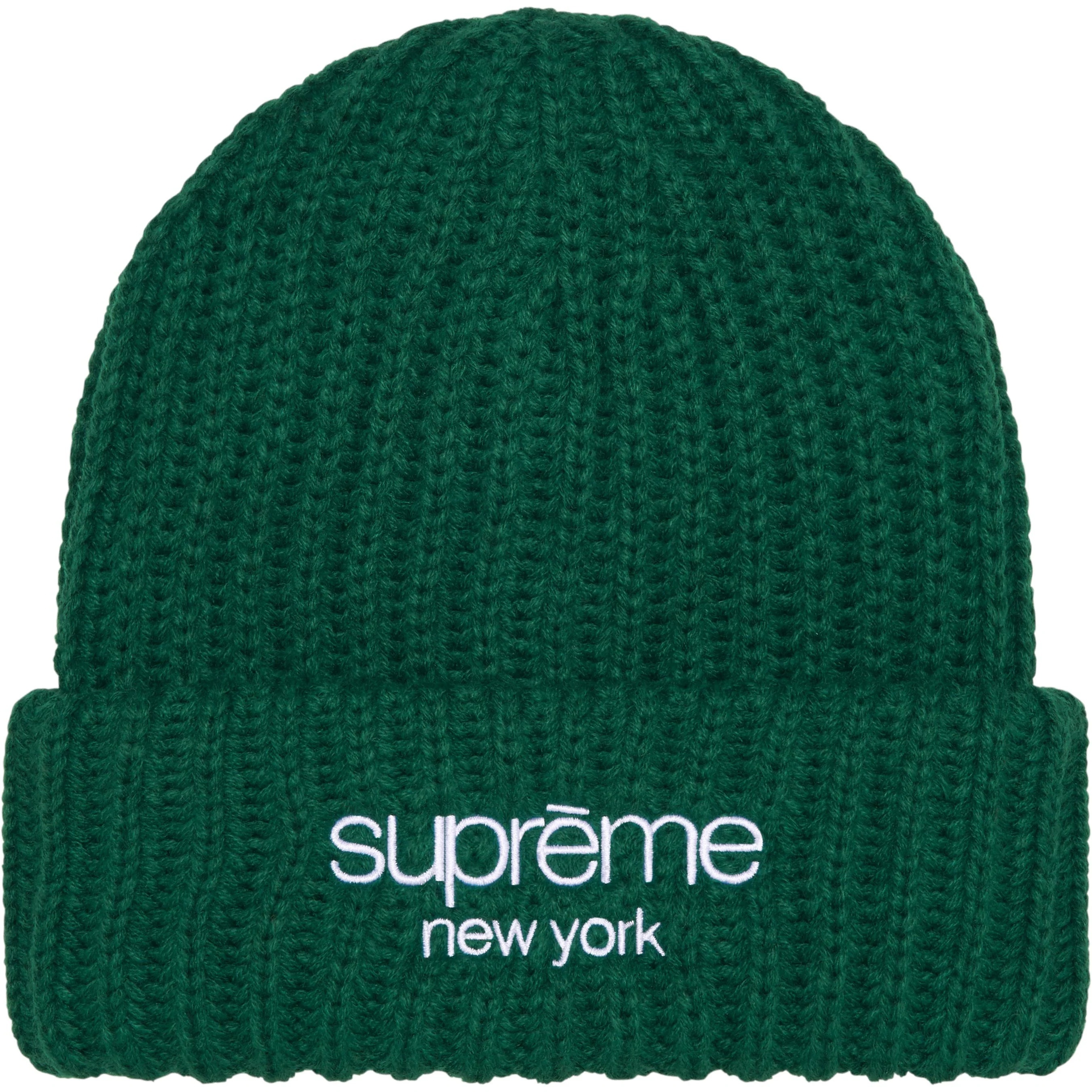 Classic Logo Chunky Ribbed Beanie view 8